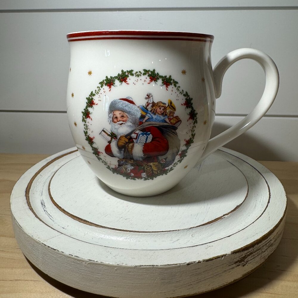 Villeroy Boch Santa Angel Reindeer Christmas Mug